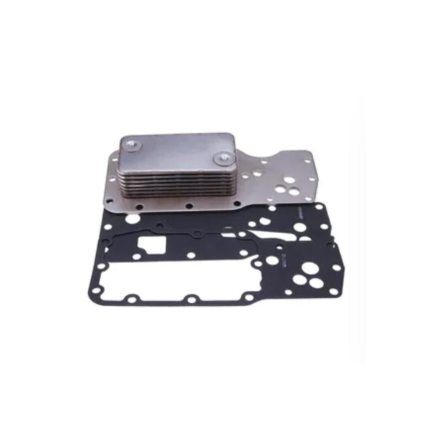Oil Cooler With Gaskets 3959031 4896407 for Cummins Engine 4B3.9 6B5.9 6C8.3 B3.3 B4.5 Dodge Truck Ram 2500 3500 4000 - KUDUPARTS