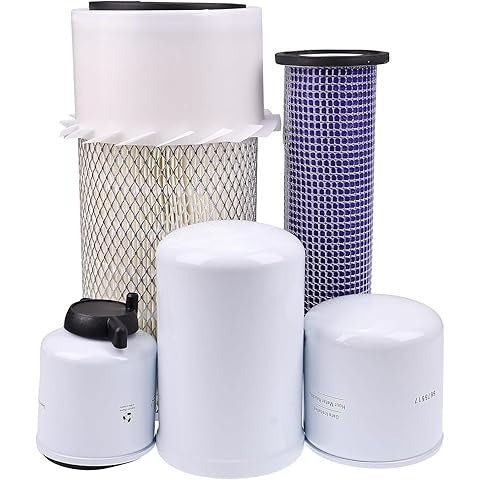 Kit de filtre d'entretien 1000 heures 7295568 pour chargeuse Bobcat S450 S510 S530 S570 S590 T550 T450