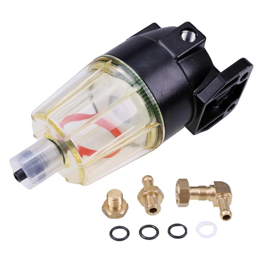10 Micron Fuel Filter Water Separator 90794-46905 for Yamaha Outboard Motor Up To 300HP - KUDUPARTS