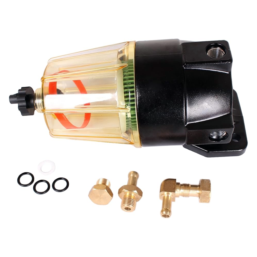 10 Micron Fuel Filter Water Separator 90794-46905 for Yamaha Outboard Motor Up To 300HP - KUDUPARTS