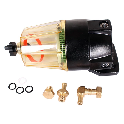 10 Micron Fuel Filter Water Separator 90798-1M674 for Yamaha Outboard Motor Up To 300HP - KUDUPARTS