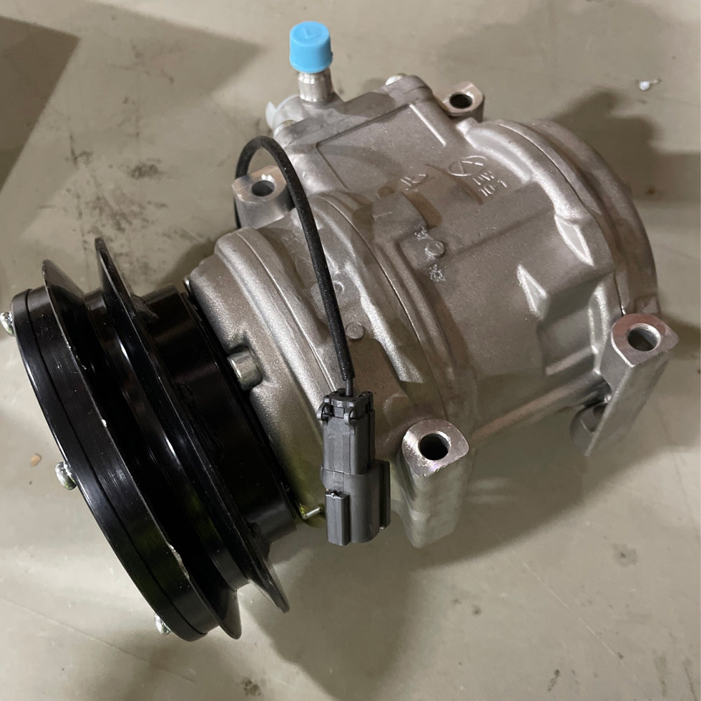 10PA15C A/C Compressor 20Y-979-8130 for Komatsu PC1800-6 WA380-DZ-3 D41E-6 D41P-6 D41PF-6 D61E-12 D61EX-12 D61PX-12 D68ESS-12 (Ship to US Only) - KUDUPARTS