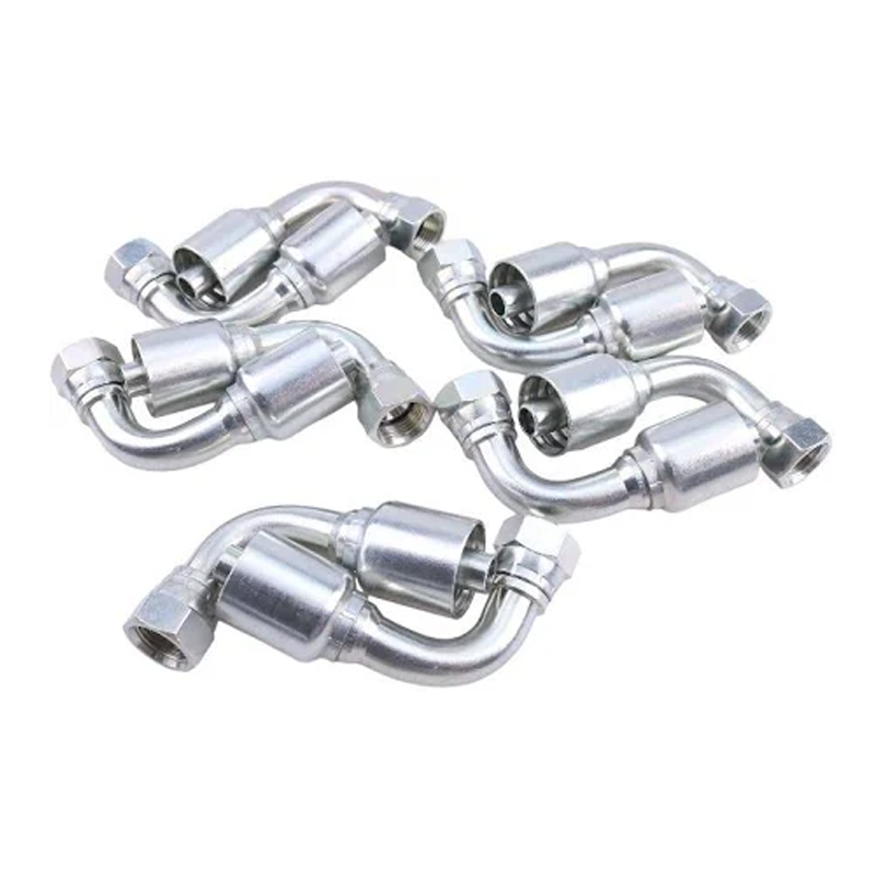 10 piezas de conexión para manguera hidráulica con conector giratorio JIC hembra de 1/2" 13943-8-8 para Parker