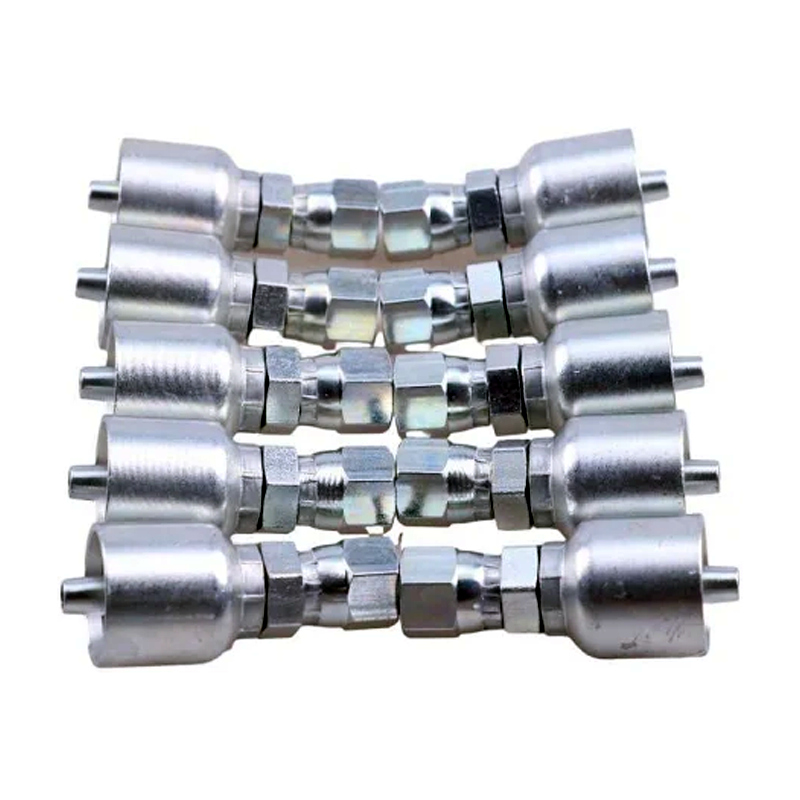 10 piezas de conexión para manguera hidráulica con conector giratorio JIC hembra de 1/4" 10643-4-4 para Parker