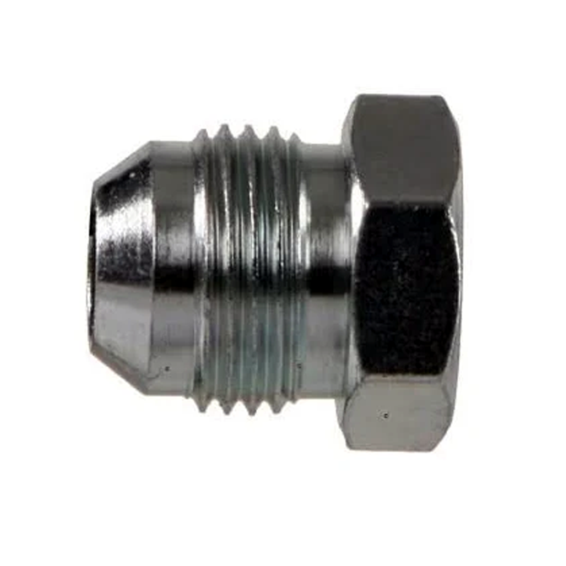 10 piezas de conector hidráulico combinado de tapa y tapón JIC de 5/8" 2408-10 0304-C-10