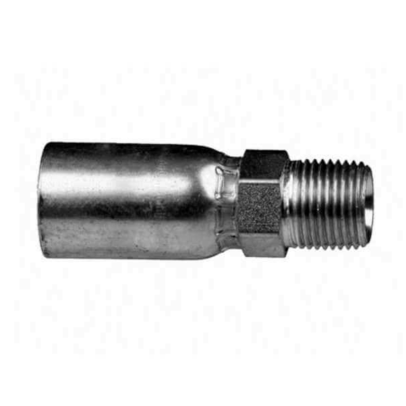 10 piezas de conexión de manguera hidráulica con conector macho NPT de 1/2" 06U-108 para Parker