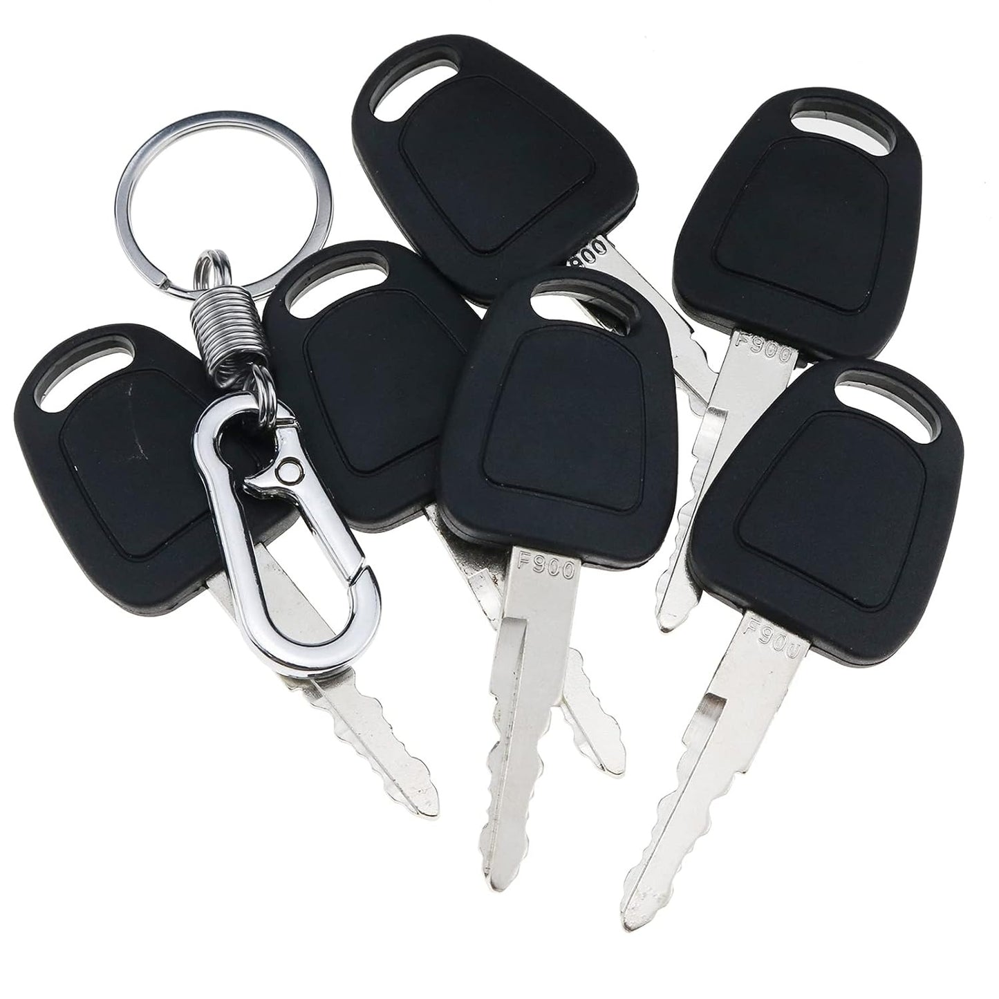 Lot de 10 clés de contact F900 pour équipement lourd Terex Bobcat Doosan Daewoo