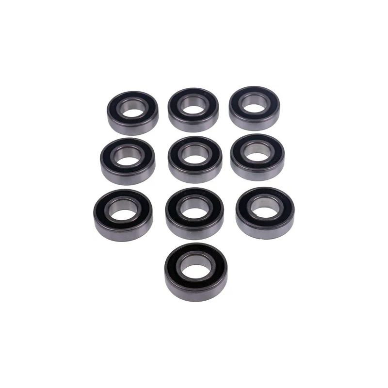 10 piezas de rodamientos de rueda tensora 93306-00444-00 93306-00446-00 para motos de nieve Yamaha SRV XLV XL-V Bravo Road Star PW80 TTR90