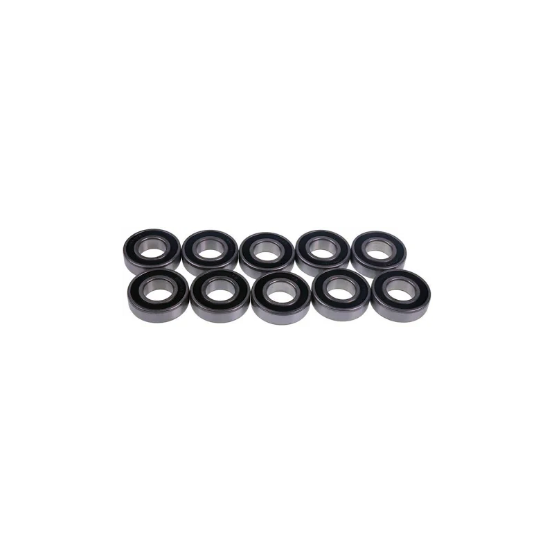 10 Pieces Idler Wheel Bearing 93306-00444-00 93306-00446-00 for Yamaha Snowmobile SRV XLV XL-V Bravo Road Star PW80 TTR90 - KUDUPARTS