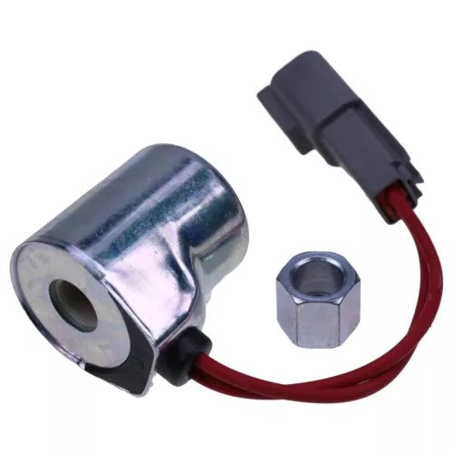 Bobina de válvula de 10 V 6717706 para cargadoras Bobcat 751, 763, 853, A220, A300, S220, S250, T190 y T200