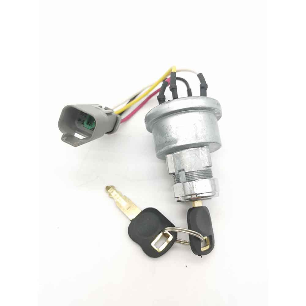 110-7887 467-8535 47031 Interrupteur d'allumage avec 2 clés pour CAT Caterpillar 906H 906H2 906K 906M 415 415F2 IL 416 416F2 420 420XE D5R2 D6K D6K2 D6N 216B3 226B3 226D 226D3 232D 232D3 236B3