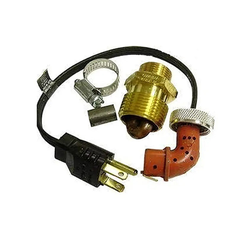 Calentador de bloque de 115 V y 0,4 kW 70000-73274 para minicargadora Kubota SSV65 SSV75