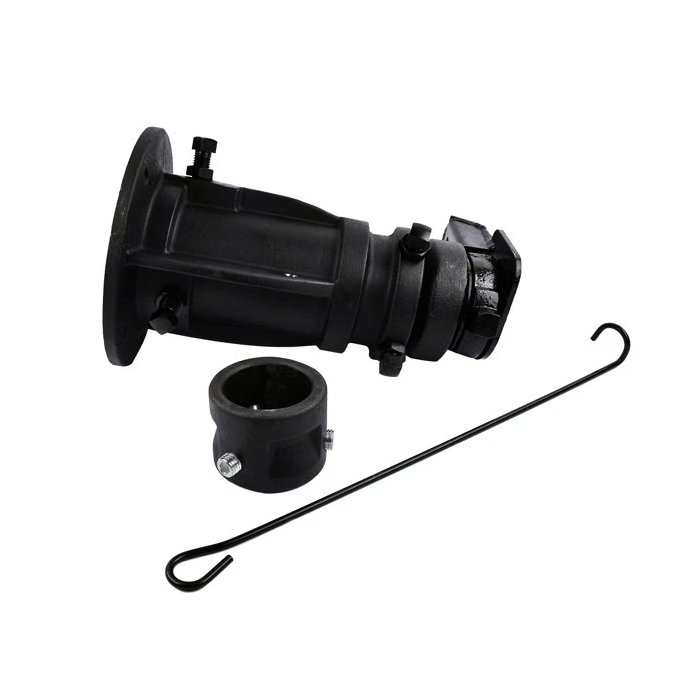 Adaptateur de sellette d'attelage à col de cygne réglable et rembourré Convert-A-Ball C5G1216 pour remorque (12'-16').