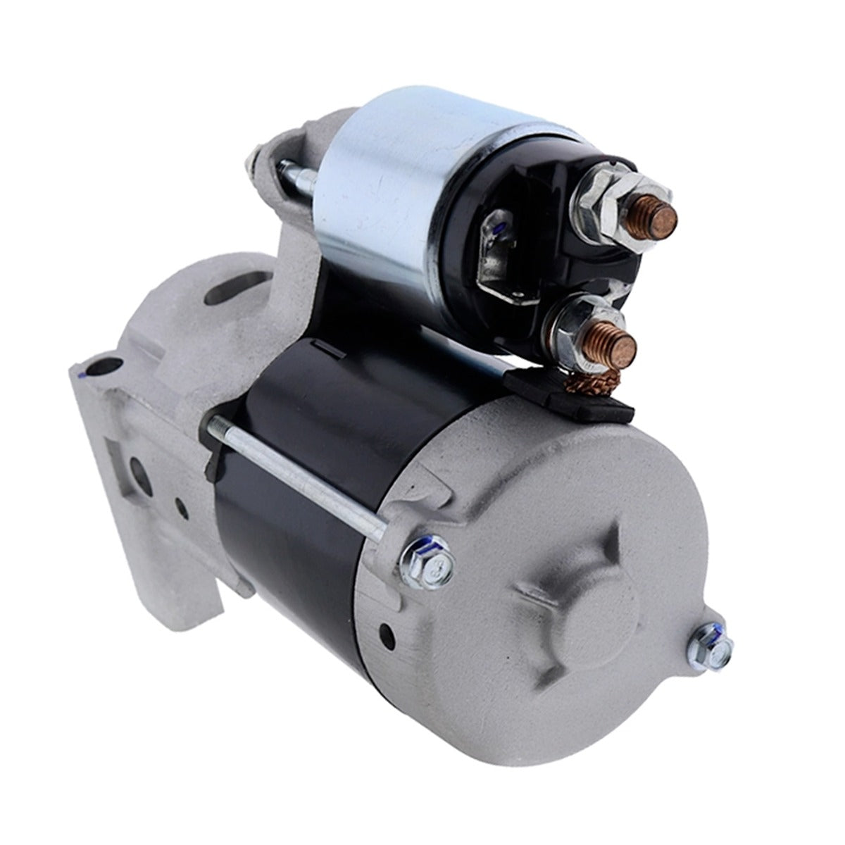 12V 9T Starter Motor 1E321-63010 for Kubota Engine D722 Bobcat Utility Vehicle 2200 2300 - KUDUPARTS