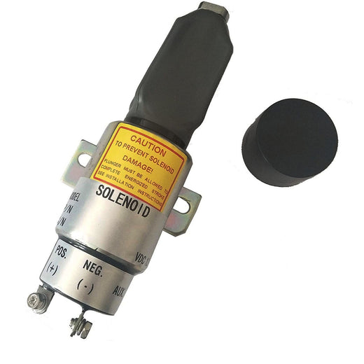 12V Fuel Shut Down Solenoid 1700-2567 1753-12E6U1B1 1753-12E6U1B1S1 for Woodward Ship to US - KUDUPARTS