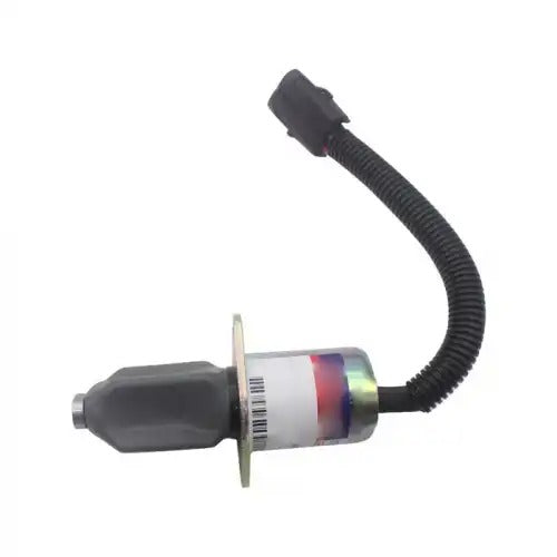 12V Stop Solenoid SA-4806-12 for Kubota Engine V2203 Excavator KX161-2 KX151 KX101 - KUDUPARTS