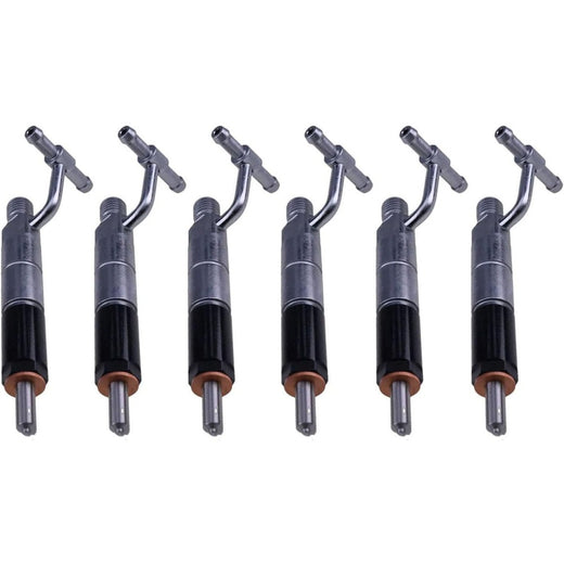 6 Pcs Fuel Injector 227-1028 for Caterpillar CAT Engine 3046 Excavator 315C 315CL E315C - KUDUPARTS