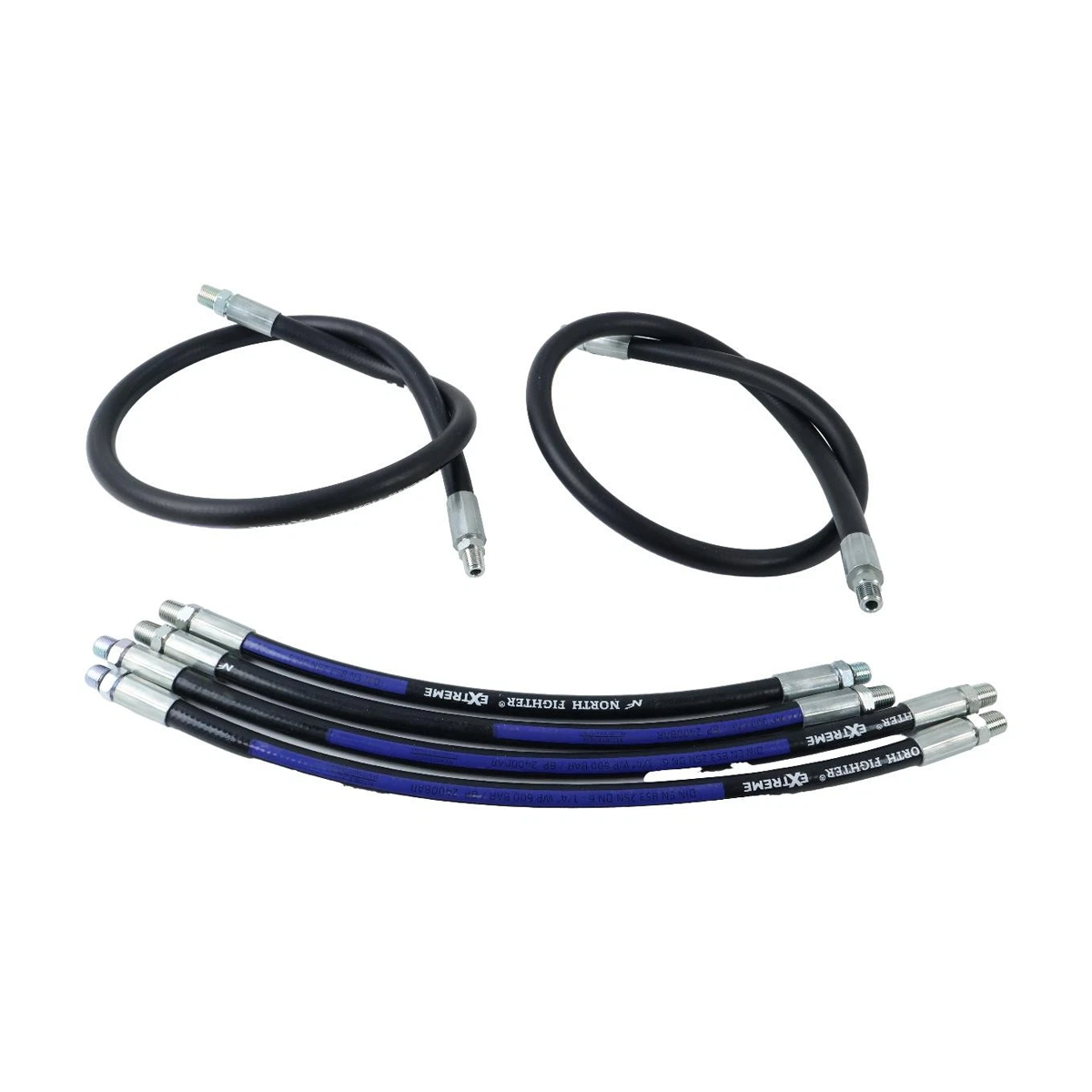 14" 15.5" 18" 42" Hydraulic Tube Kit for Boss Snowplow Power-V XT Series 8'2" 9'2" Blade