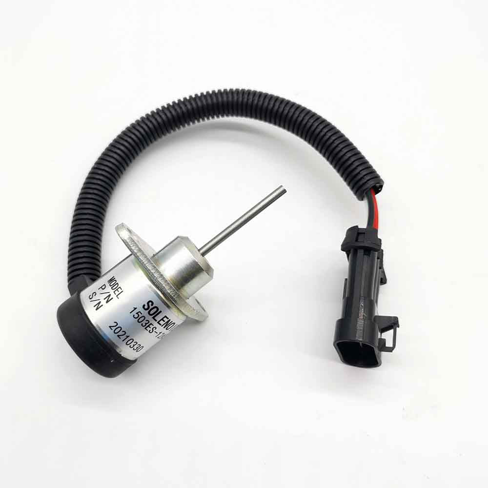 Solénoïde d'arrêt de carburant pour Kubota Woodward Synchrostart 1503ES-12A5UC4S