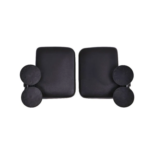 1 paire de rétroviseurs latéraux magnétiques à revêtement en caoutchouc 03RVM0001BBK pour chariot élévateur Kubota John Deere