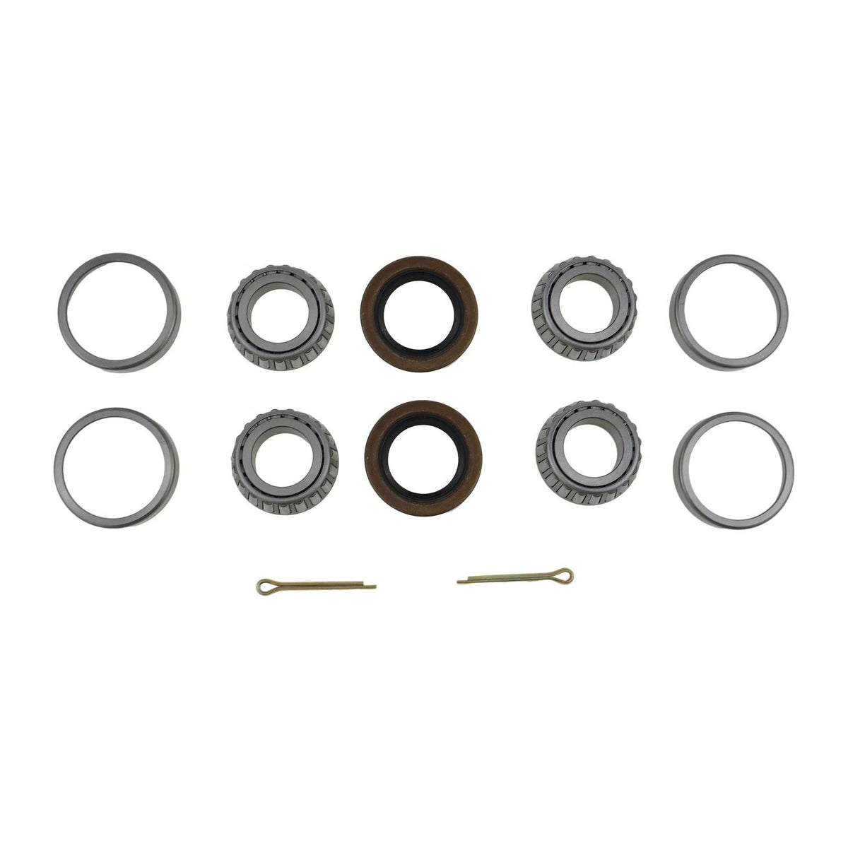 Front Axle Wheel Bearing Hub Rebuild Kit 50892-G1 12092-G1 25146-G1 00798-G8 for EZGO Golf Cart Electric Gas - KUDUPARTS