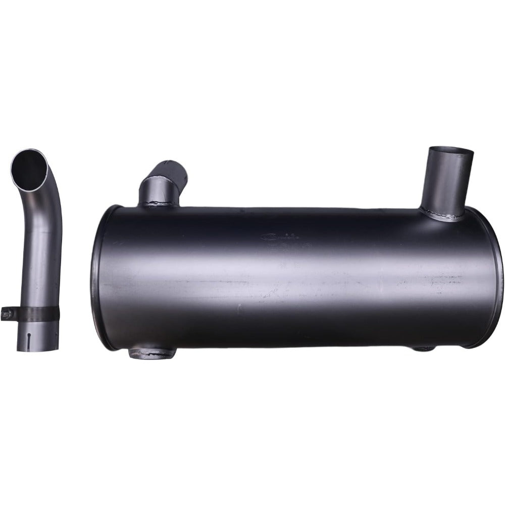 Muffler Silencer 085-8373 086-0014 for Mitsubishi Engine S4K-T Caterpillar CAT Excavator E120B E110B - KUDUPARTS