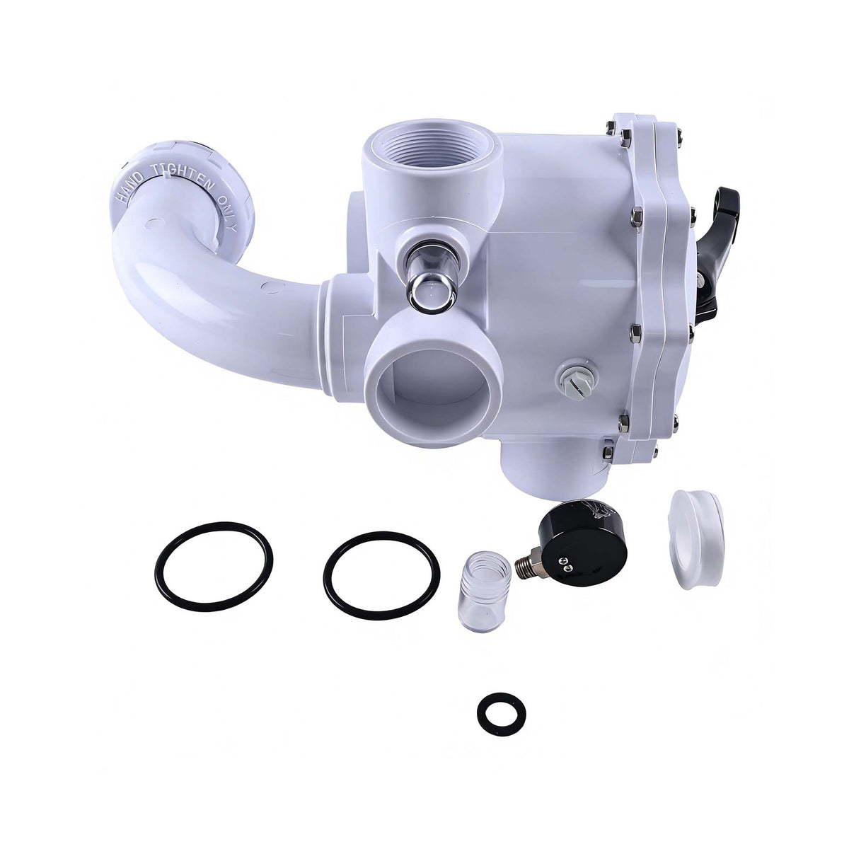 2-Inch Threaded Multiport Valve 261152 for Pentair FNS Nautilus Plus Pool And Spa DE Filter - KUDUPARTS