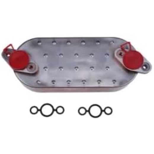 8 Plate Oil Cooler Core 249-0832 for Caterpillar Engine 3056 3056E Wheel Loader CAT 924G 924GZ 930G - KUDUPARTS