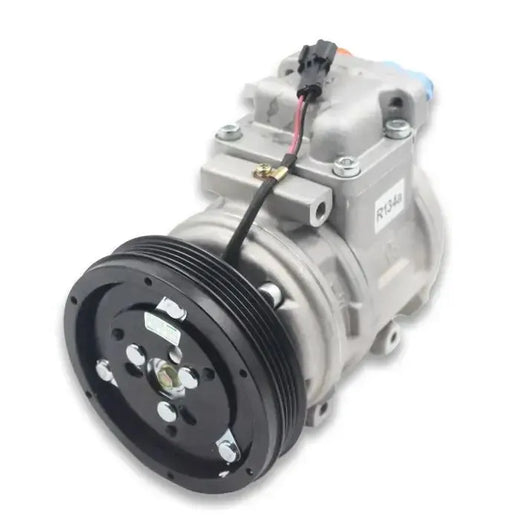 10PA15C A/C Compressor 2208-6013B for Doosan Loader DL200 DL220 DL250 MEGA160 MEGA200-V Excavator DX140LC S150LC-7B SOLAR130LC-V - KUDUPARTS