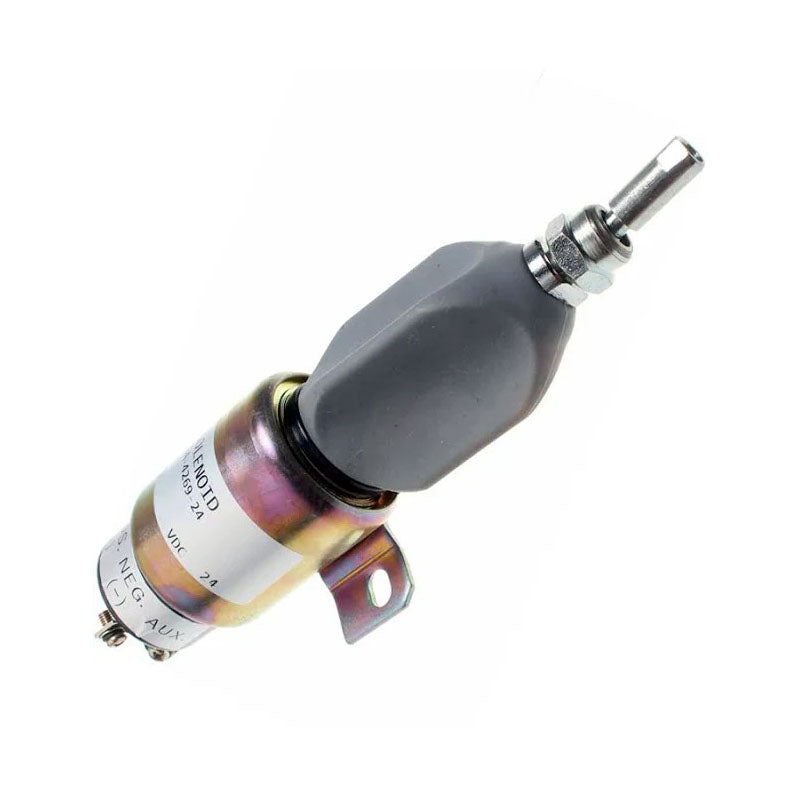 Solénoïde d'arrêt 24 V 3 fils 600-815-7550 SA-4269-24 pour moteurs Komatsu 4D102E-1 6D102E-1 4D95L-1 WA320 WA320-3 D41E-6 GD355A-3