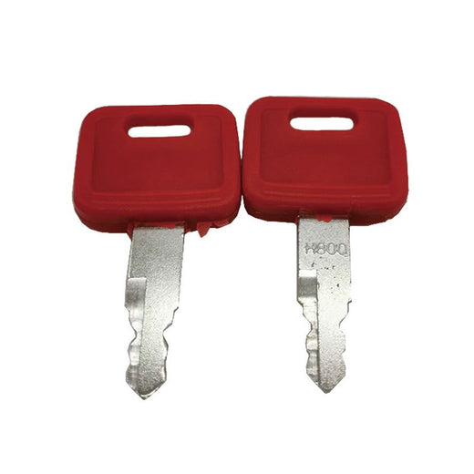 2 John Deere & Hitachi Excavator Ignition Keys AT194969 H800 Ship to US - KUDUPARTS