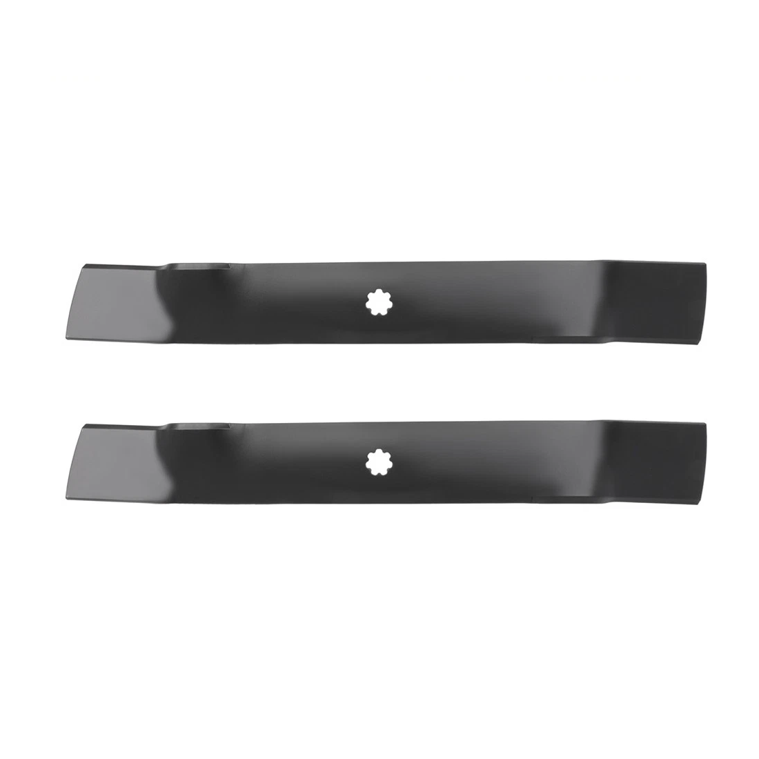 2 PCS Blade GX22151 for John Deere Tractor X125 X126 X145 X127 X107 D100 D105 D110 D120 - KUDUPARTS