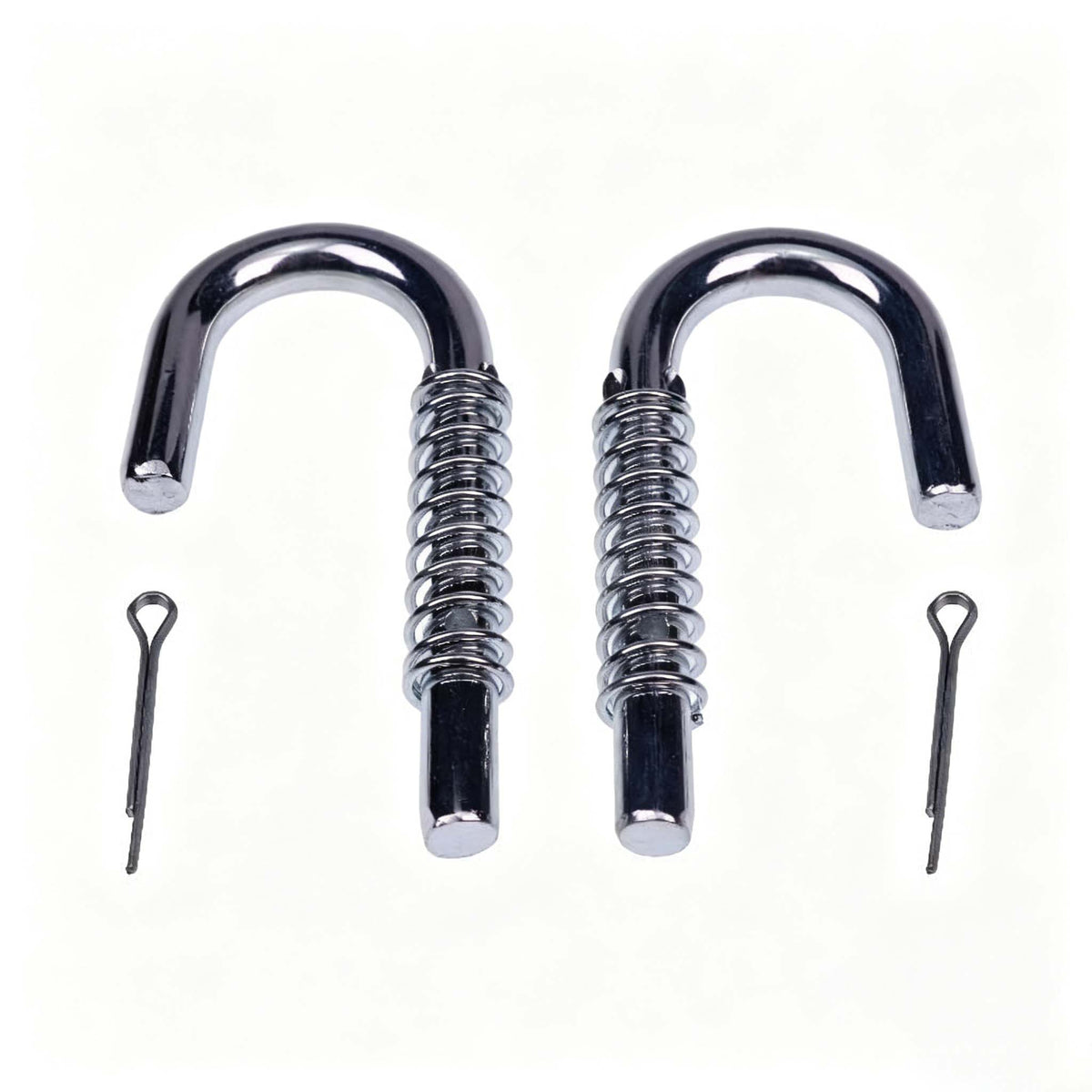 2 Pack Deck Release Pin & Spring 747-1116 932-0306A for Cub Cadet MTD Craftsman Troy-Bilt Huskee Lawn Mower Tractor - KUDUPARTS