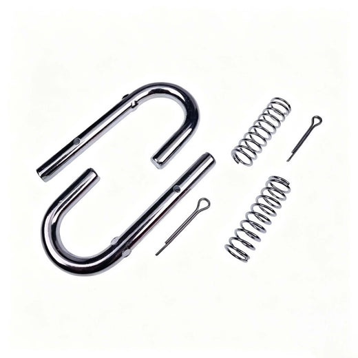 2 Pack Deck Release Pin & Spring 747-1116 932-0306A for Cub Cadet MTD Craftsman Troy-Bilt Huskee Lawn Mower Tractor - KUDUPARTS