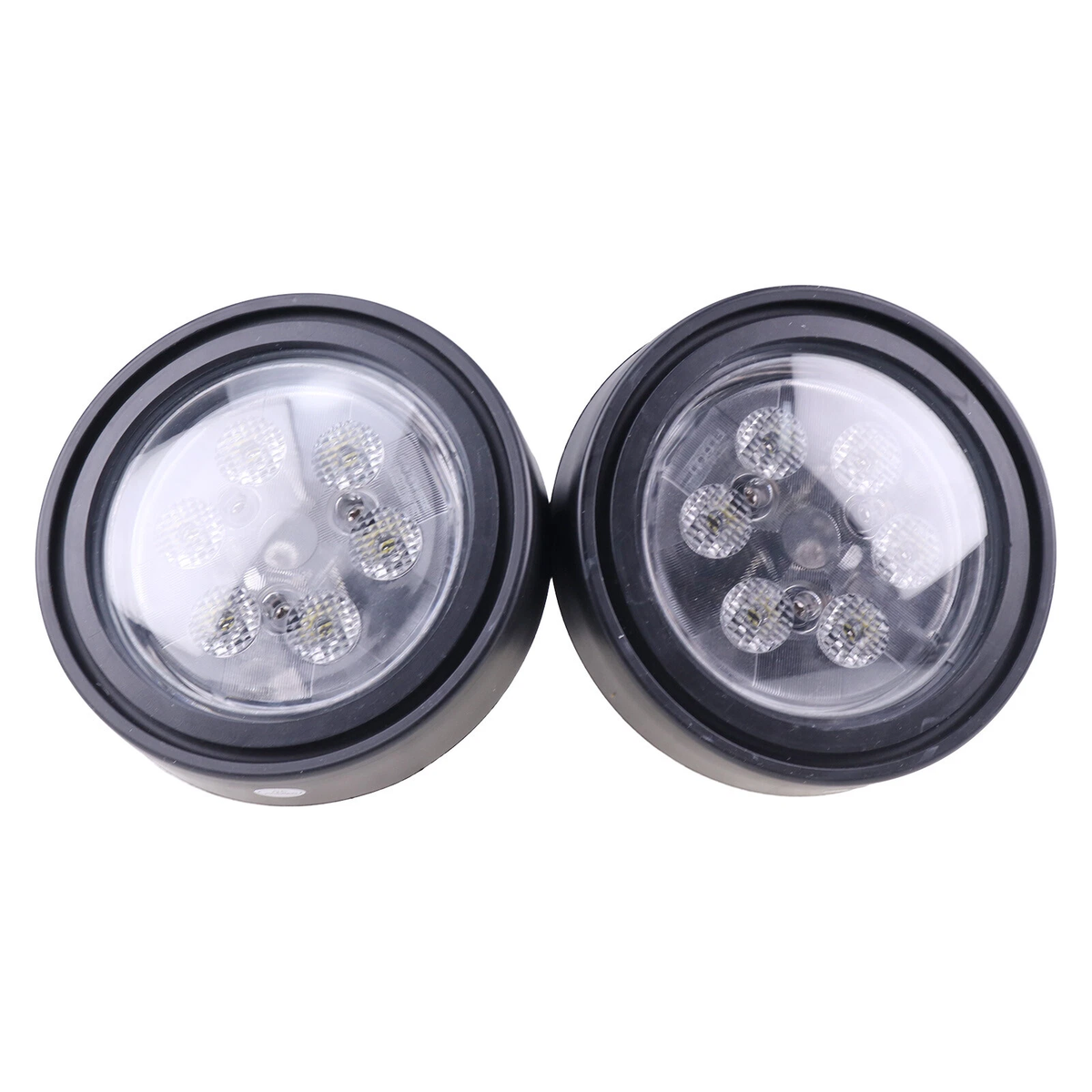 2 Pcs Headlight AR85258 RE10964 for John Deere Tractor 2955 3150 3155 2140 2350 4020 4050 4440 4620 5020 6030 7020 8360 8850 - KUDUPARTS