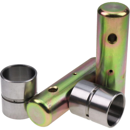 2Pcs Pivot Pin 6711334 And Bushing Kit 6708517 for Bobcat Loader 863 864 873 883 A220 T200 - KUDUPARTS