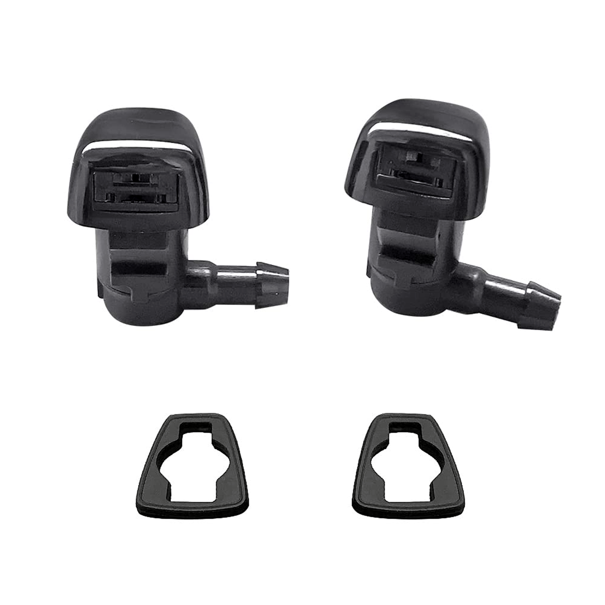 2 Pieces Front Windshield Washer Nozzle 85381-04030 for Toyota Vehicle Tacoma 4Runner Camry Celica - KUDUPARTS