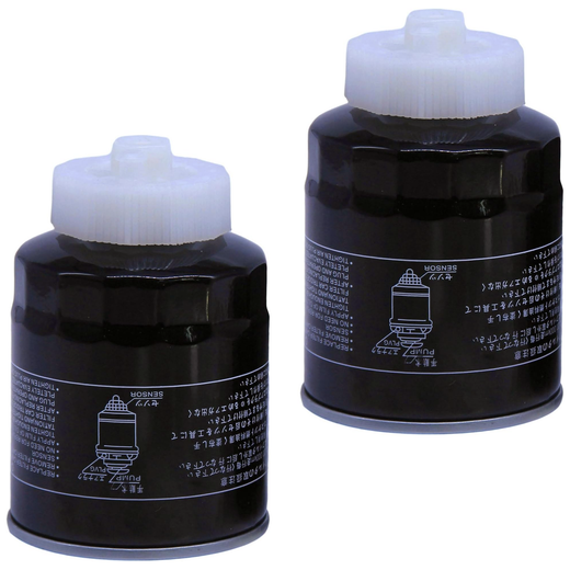 2 Pieces Fuel Filter Assembly T4682-43172 for Kioti CK20 CK2510 CK2610 CK2620 DK451 DK55CHSE DK55HSE - KUDUPARTS