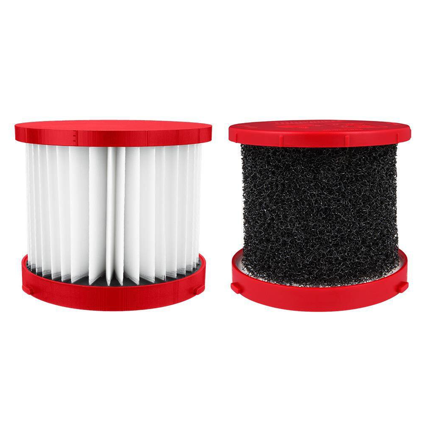 2 Pieces HEPA Filter 49-90-1900 for Milwaukee Wet Dry Vacuum 0880-20 0970-20 0960-20 0780-20