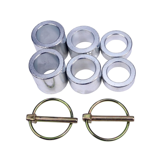 2 Pieces Height Spacer Kit 502120 for King Kutter RFM-48 60 72 RSFM-72 County Line FM-048 Mower - KUDUPARTS