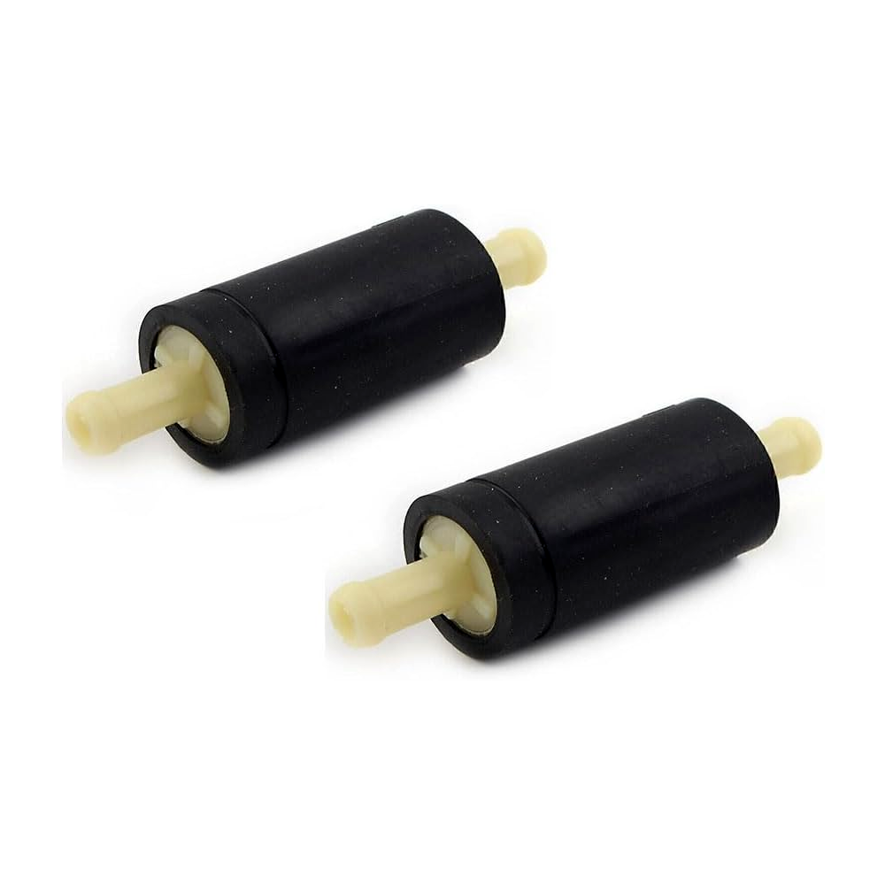 2 Pieces In-Line Fuel Filter Strainer 6C5-24251-00-00 18-79983 for Yamaha F40 F50 F60 T50 T60 F70 F75 F90 - KUDUPARTS