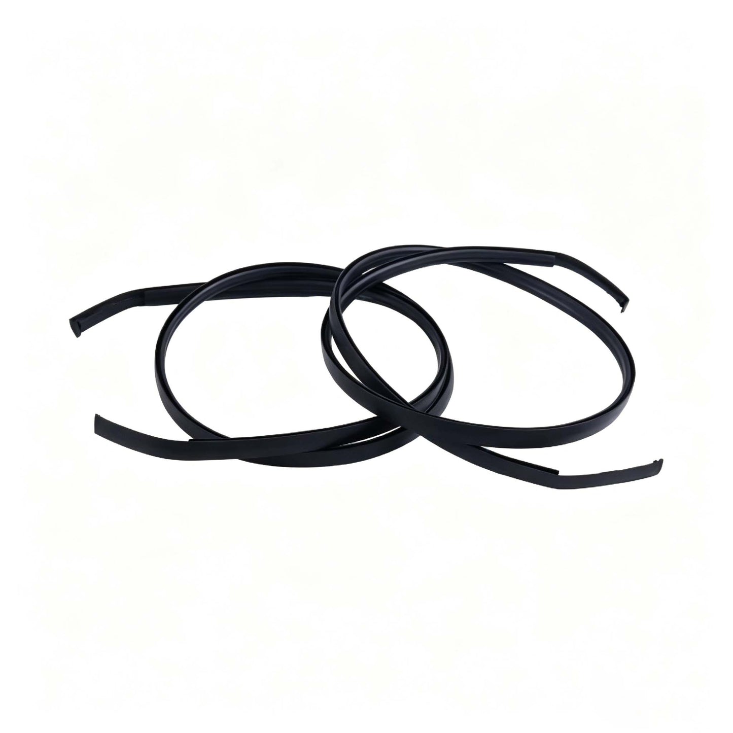 2 Pieces Left & Right Side Roof Strip Moulding Trim 75552-52180 75551-52200 for Toyota Yaris CE LE L SE Hatchback 1.5L L4 2012-2014