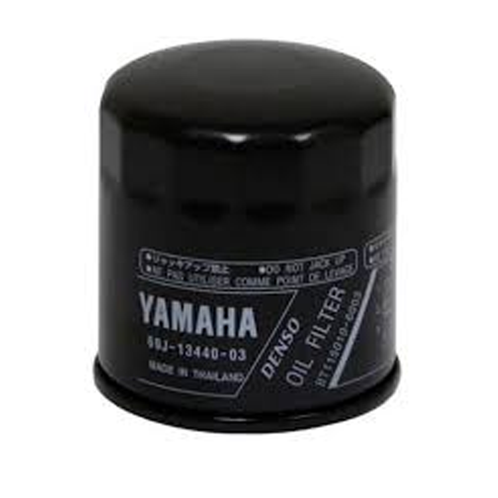 2 Pieces Oil Filter 69J-13440-01-00 for Yamaha Outboard Engine F150 F200 F225 F250 Sport Boat AR SX FZR FZS VX - KUDUPARTS