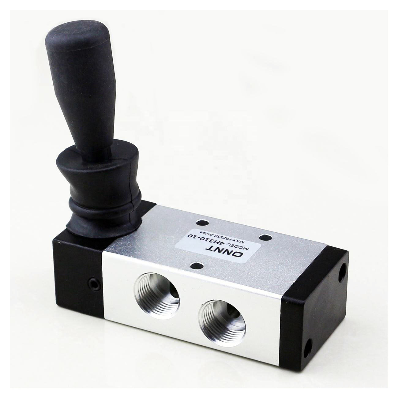 Vanne de commande à levier manuel AirTAC 4H310-10, 2 positions, 5 voies, PT3/8"