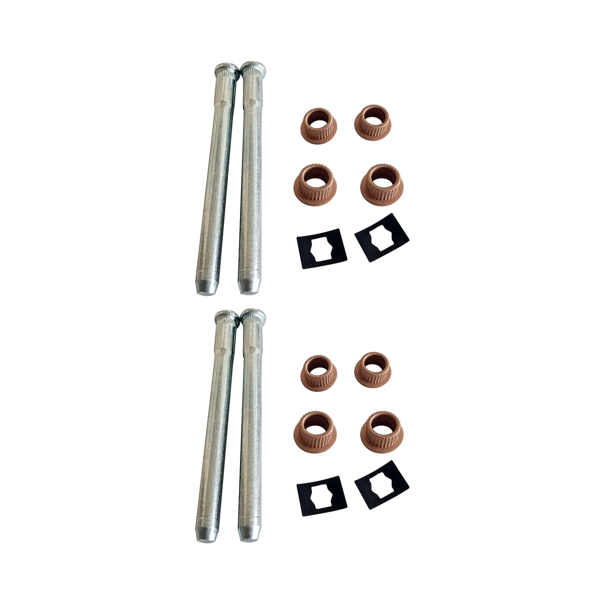 2 Set Door Hinge Pin and Bushing Kit 703-265 15653790 for Chevrolet Blazer S10 GMC Jimmy S-15 Sonoma Oldsmobile Bravada - KUDUPARTS