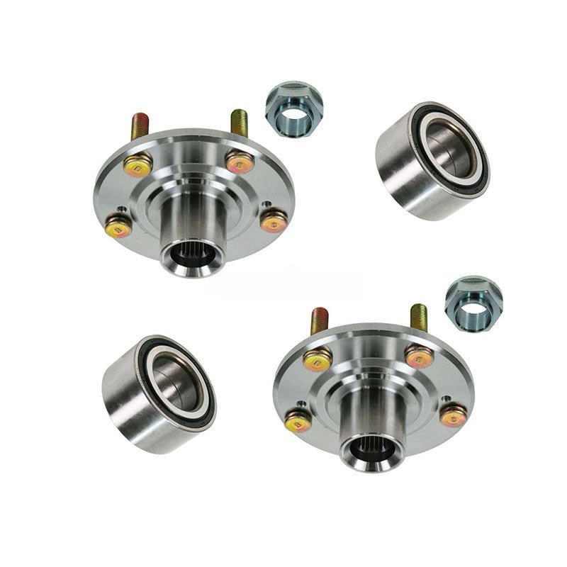 Front Wheel Bearing & Hub Kit BHA53198 for Honda Accord Element Pilot Acura RSX MDX - KUDUPARTS