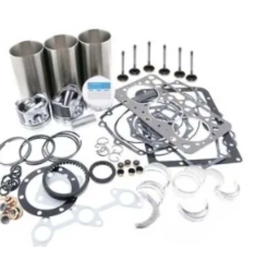 Overhaul Rebuild Kit for Kubota Engine D662 Bobcat Excavator 322 - KUDUPARTS