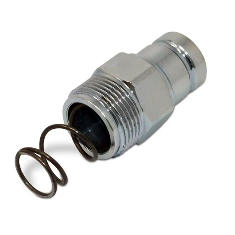3/8" Male Hydraulic Flat Face Quick Coupler 7246798 for Bobcat E32 E34 E35 E42 E45 E50 E55 Excavator - KUDUPARTS