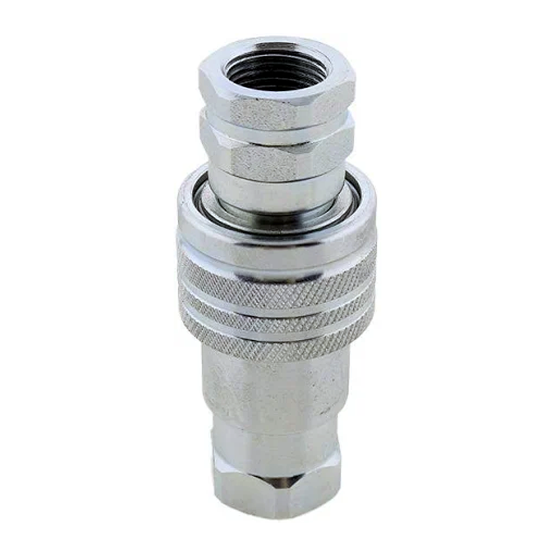 3/8" NPT Male & Female Hydraulic Quick Coupler Kit 7J417-66220 7J417-66320 for Kubota - KUDUPARTS