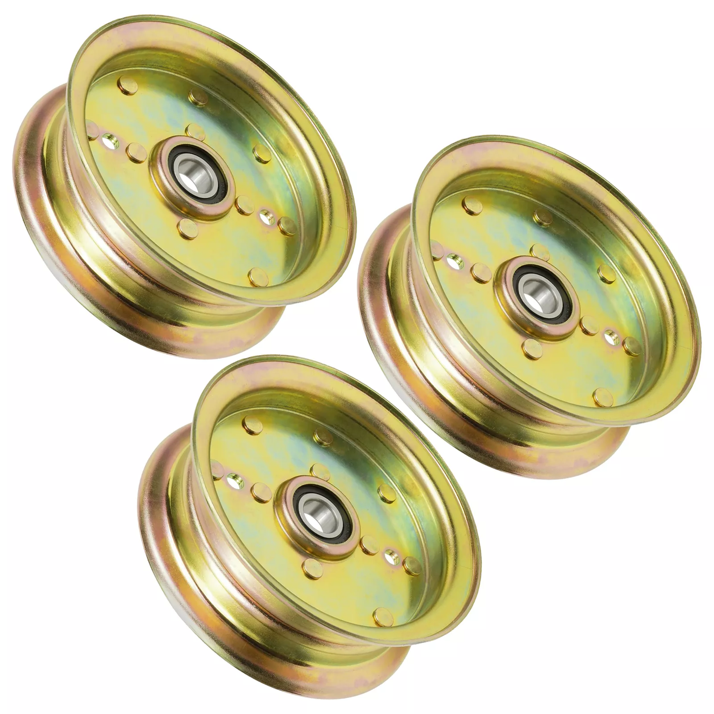 3 poulies de renvoi 1-633109 pour tondeuses Exmark Lazer Z E-Series Toro Z Master